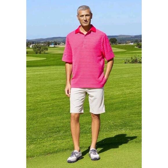 Fairway & Greene Golf POLO Shirt Men's Size XL F & G Hot Pink Stretch - Picture 2 of 7